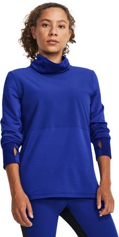 Rückansicht von Under Armour Qualifier Cold Funktionsshirt Damen team royal