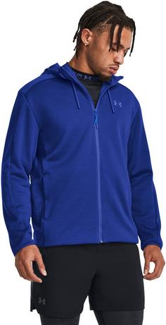 Rückansicht von Under Armour Essential Trainingsjacke Herren team royal