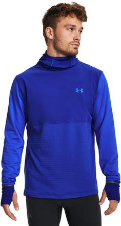 Rückansicht von Under Armour QUALIFIER COLD Laufhoodie Herren team royal