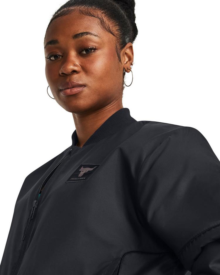 Under Armour Under Armour Project Rock Trainingsjacke Damen - black - 2 | SportScheck