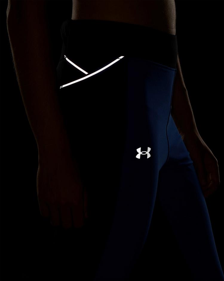 Under Armour Under Armour Qualifier Cold Lauftights Damen - black-team royal - 6 | SportScheck