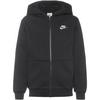 Nike Club Sweatjacke Kinder - black-white