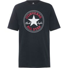 CONVERSE All Star Patch T-Shirt Herren converse black