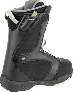 Rückansicht von Nitro Snowboards FLORA TLS Snowboard Boots Damen black-mint