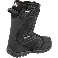 Rückansicht von Nitro Snowboards SENTINEL TLS Snowboard Boots Herren true black