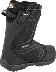 Rückansicht von Nitro Snowboards SENTINEL TLS Snowboard Boots Herren true black