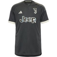 adidas Juventus Turin 23-24 3rd Fußballtrikot Herren carbon-cream white