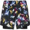 Brooks Chaser Funktionsshorts Damen - fast floral print