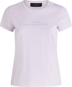 Peak Performance T-Shirt Damen cold blush