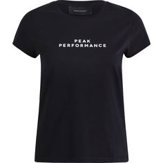 Peak Performance T-Shirt Damen black