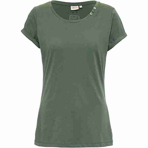 Ragwear Florah A Organic Gots T-Shirt Damen pine green