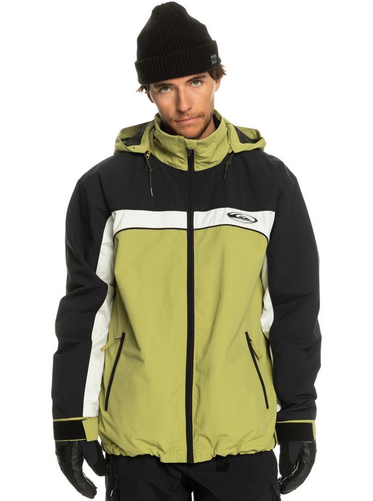 Quiksilver Quiksilver LIVE WIRE JK Snowboardjacke Herren - green olive - 0 | SportScheck