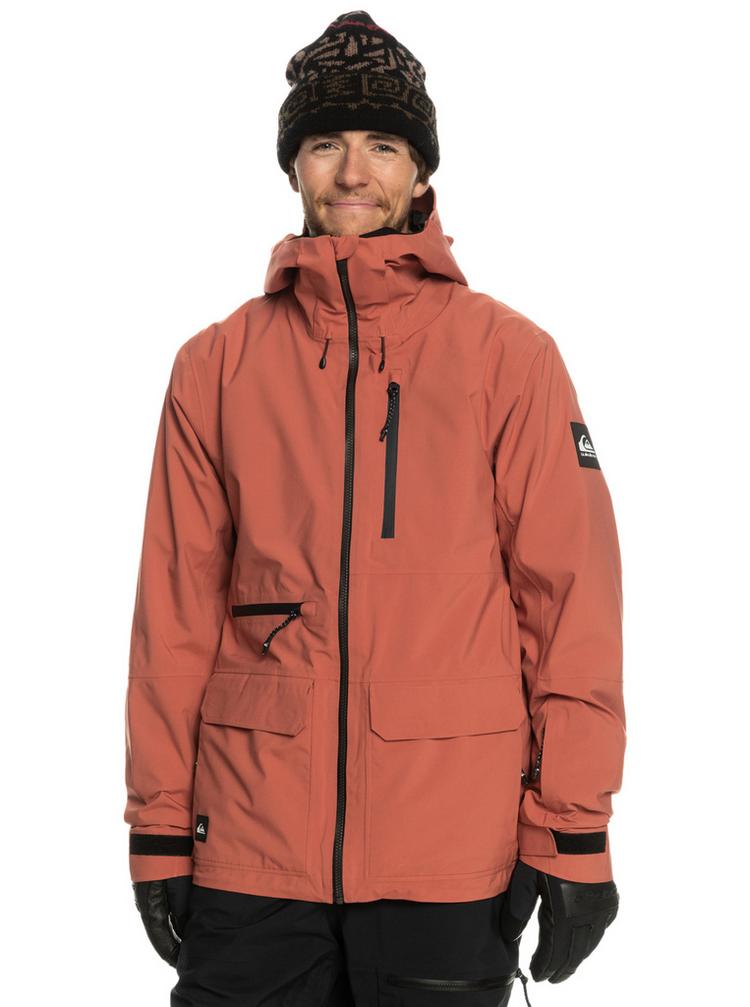 Quiksilver Quiksilver S CARLSON STRETCH QUEST JK Snowboardjacke Herren - marsala - 0 | SportScheck