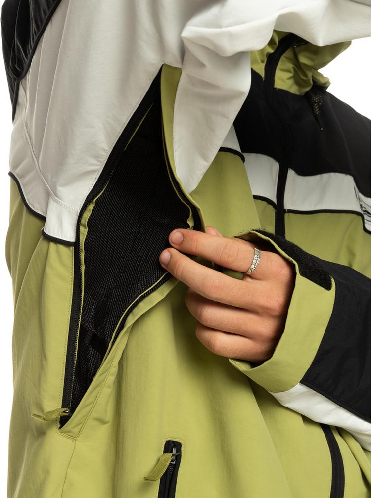 Quiksilver Quiksilver LIVE WIRE JK Snowboardjacke Herren - green olive - 5 | SportScheck