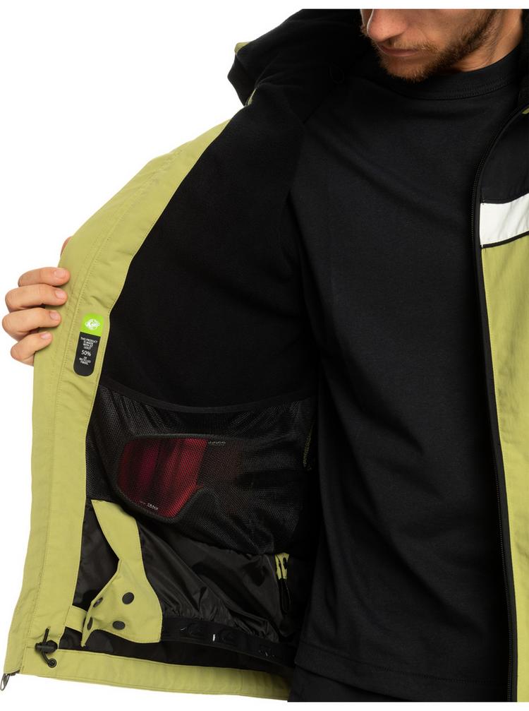 Quiksilver Quiksilver LIVE WIRE JK Snowboardjacke Herren - green olive - 2 | SportScheck