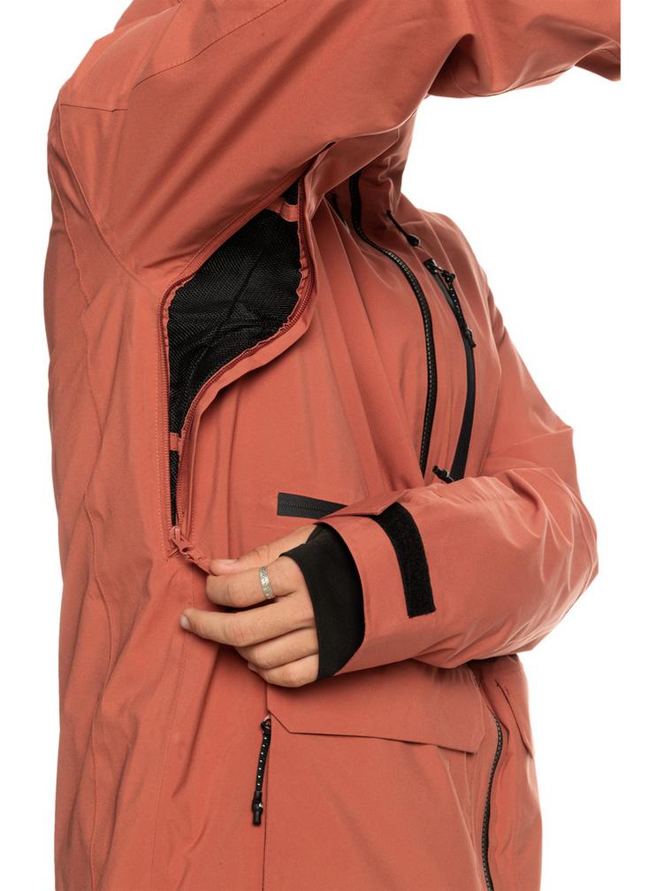 Quiksilver Quiksilver S CARLSON STRETCH QUEST JK Snowboardjacke Herren - marsala - 3 | SportScheck