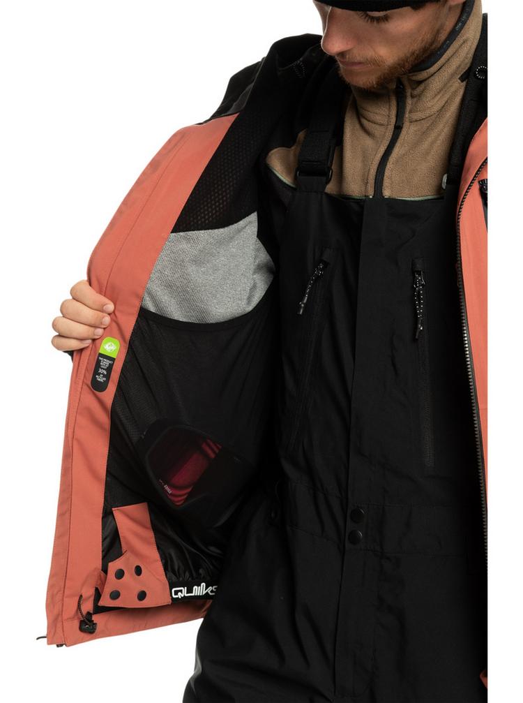 Quiksilver Quiksilver S CARLSON STRETCH QUEST JK Snowboardjacke Herren - marsala - 5 | SportScheck