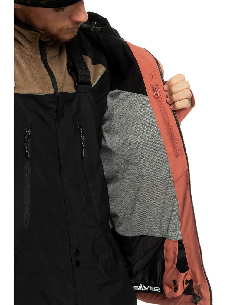 Quiksilver Quiksilver S CARLSON STRETCH QUEST JK Snowboardjacke Herren - marsala - 6 | SportScheck