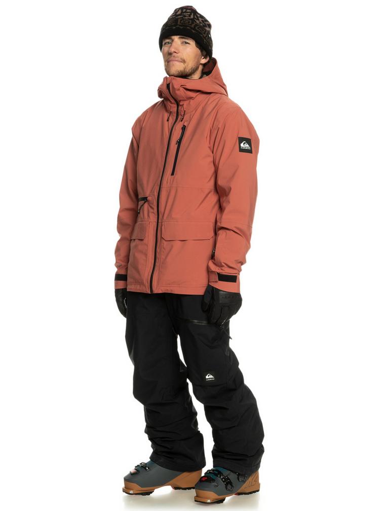Quiksilver Quiksilver S CARLSON STRETCH QUEST JK Snowboardjacke Herren - marsala - 7 | SportScheck