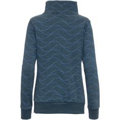 Rückansicht von WLD Love Beat Sweatshirt Damen denim blue