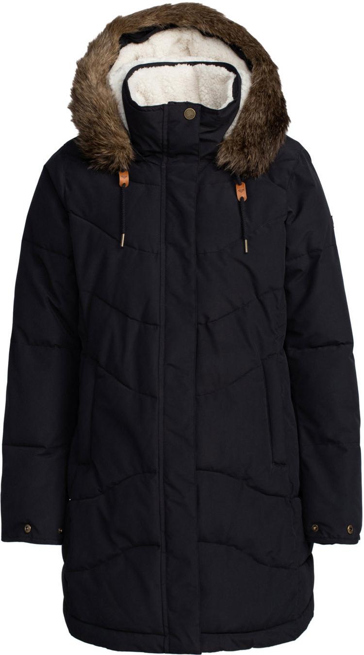 Roxy Roxy Ellie Steppmantel Damen - true black - 0 | SportScheck