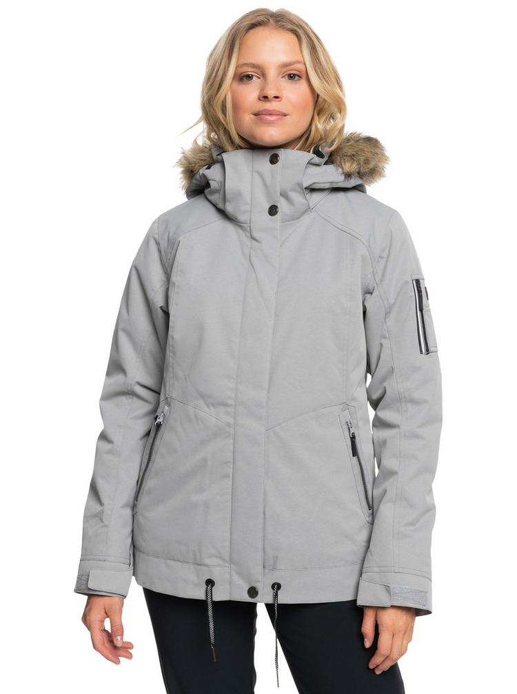 Roxy Roxy Meade Skijacke Damen - heather grey - 0 | SportScheck