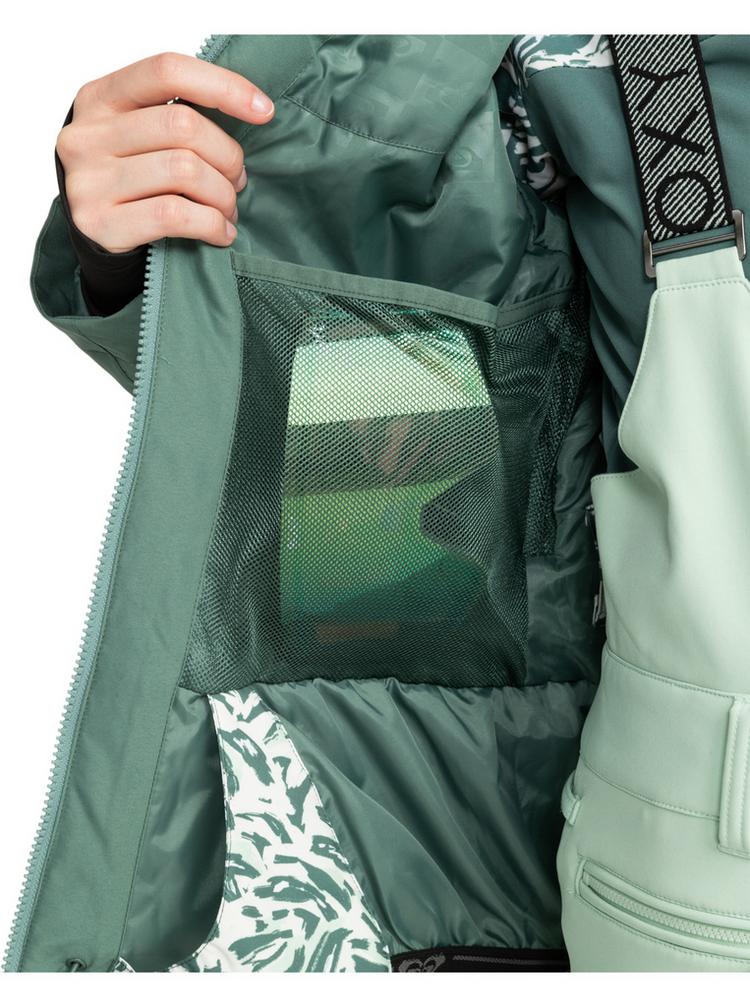 Roxy Roxy Jet Skijacke Damen - dark forest wild - 3 | SportScheck