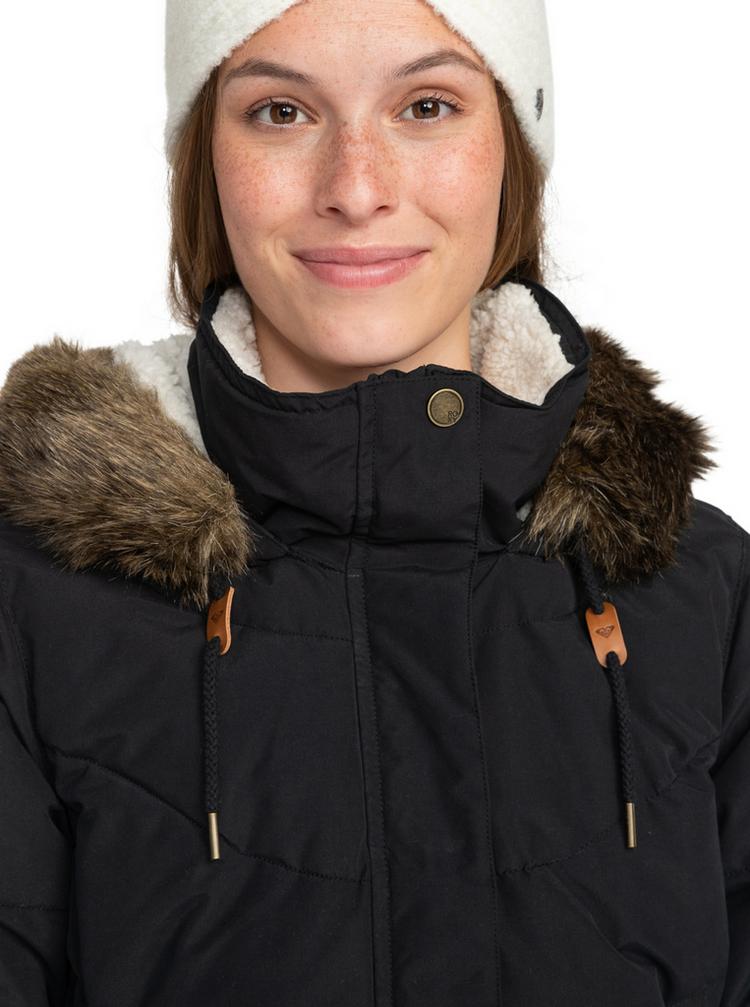 Roxy Roxy Ellie Steppmantel Damen - true black - 4 | SportScheck