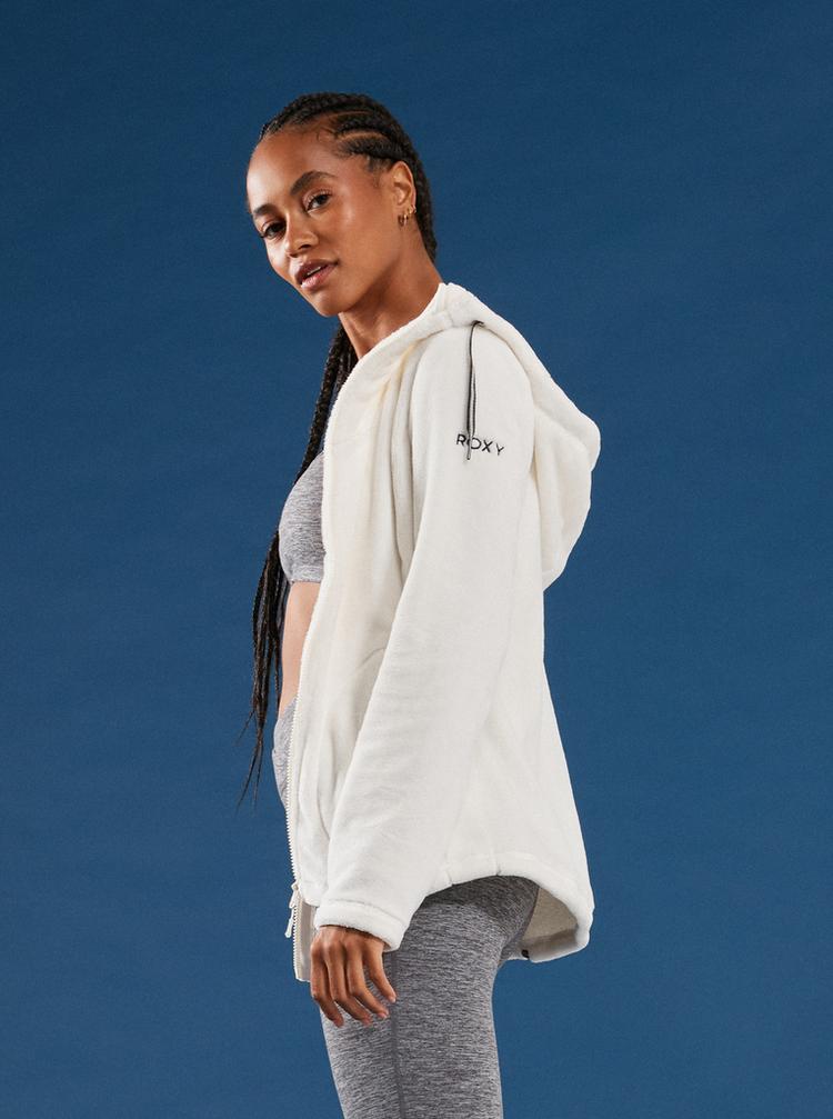 Roxy Roxy Tundra Fleecejacke Damen - egret - 3 | SportScheck