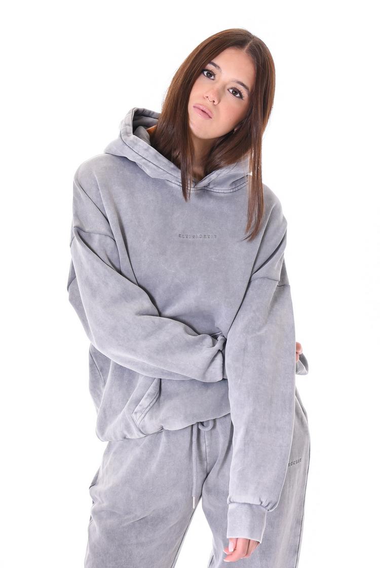 Kleinigkeit Kleinigkeit Great Hoodie Damen - soft grey dyed - 0 | SportScheck