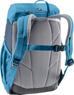 Rückansicht von Deuter Waldfuchs 14 Wanderrucksack Kinder marine-wave