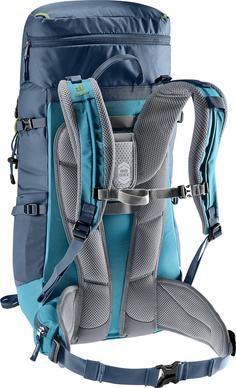 Rückansicht von Deuter Fox 30 Trekkingrucksack Kinder marine-lagoon