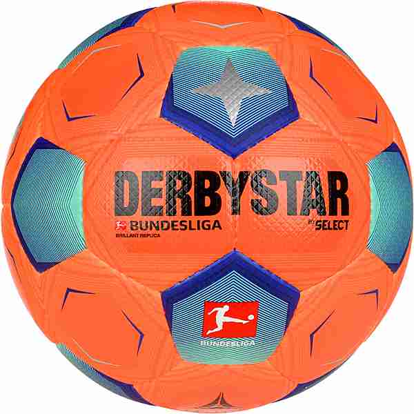 Derbystar Bundesliga Brillant Replica HighVisible Fußball bunt
