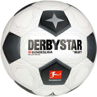 Derbystar Bundesliga Brillant Replica Classic v23 Fußball weiss schwarz grau
