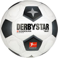 Derbystar Bundesliga Brillant Replica Classic v23 Fußball weiss schwarz grau