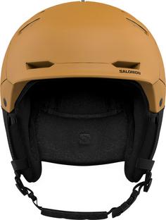 Rückansicht von Salomon HUSK PRO Skihelm cumin