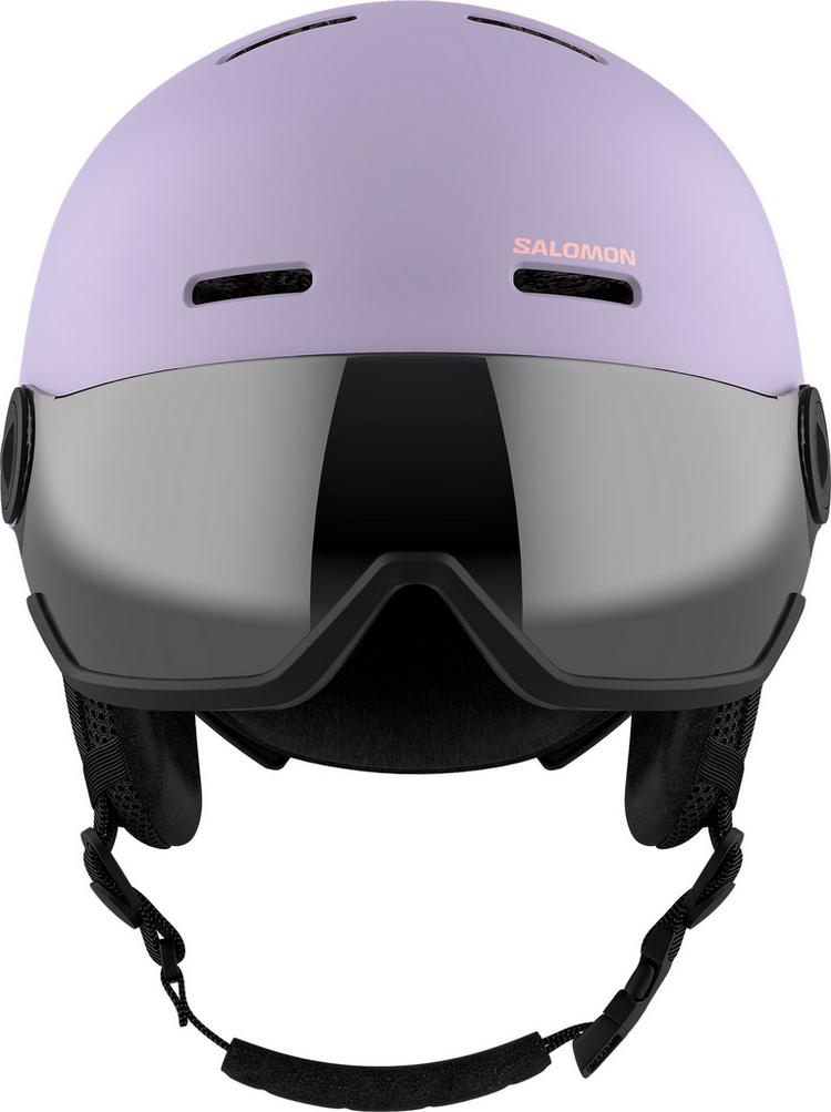 Salomon Salomon ORKA VISOR Helm Kinder - evening haze - 0 | SportScheck