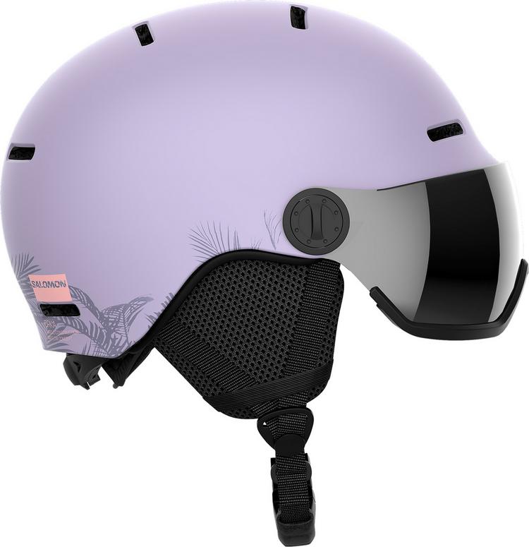 Salomon Salomon ORKA VISOR Helm Kinder - evening haze - 0 | SportScheck