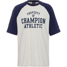 CHAMPION Legacy Athletics T-Shirt Herren navy-grey melange