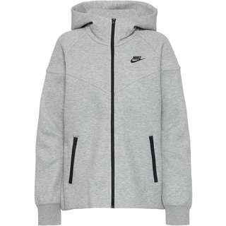 Nike Tech Fleece Trainingsjacke Damen dk grey heather-black