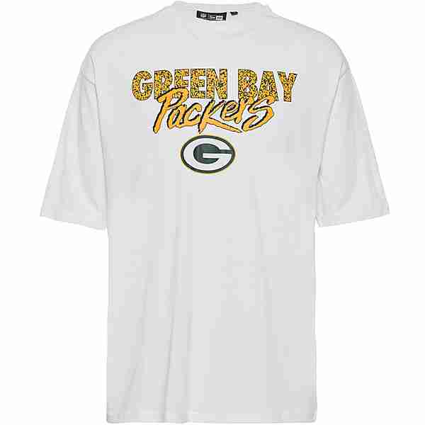 New Era Green Bay Packers Fanshirt Herren white