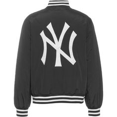 Rückansicht von New Era New York Yankees Bomberjacke Herren black