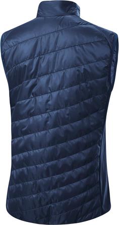 Rückansicht von Löffler Pace Laufweste Damen dark blue