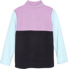 Rückansicht von COLORKIDS Fleeceshirt Kinder violet tulle