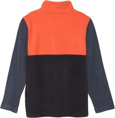 Rückansicht von COLORKIDS Fleeceshirt Kinder orange