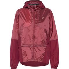 ASICS NAGINO RUN Laufjacke Damen brisket red