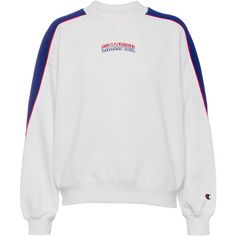 CHAMPION Legacy Color Punch Sweatshirt Damen white alyssum
