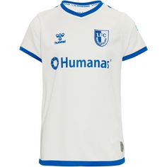 hummel 1. FC MAGDEBURG 23-24 Heim Fußballtrikot Kinder white-blue