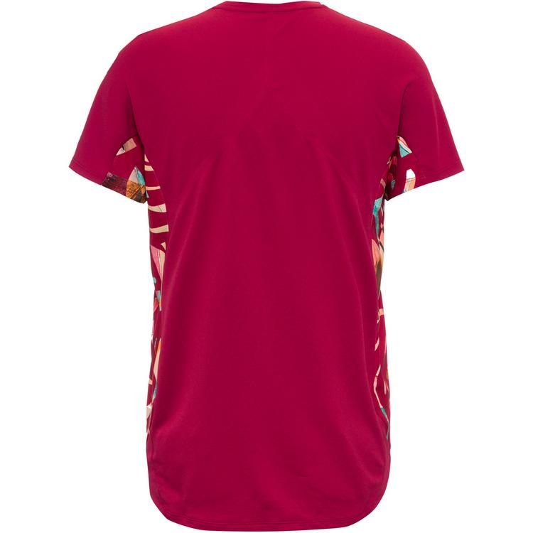 Nike Nike Slam NY Tennisshirt Herren - noble red-white - 0 | SportScheck