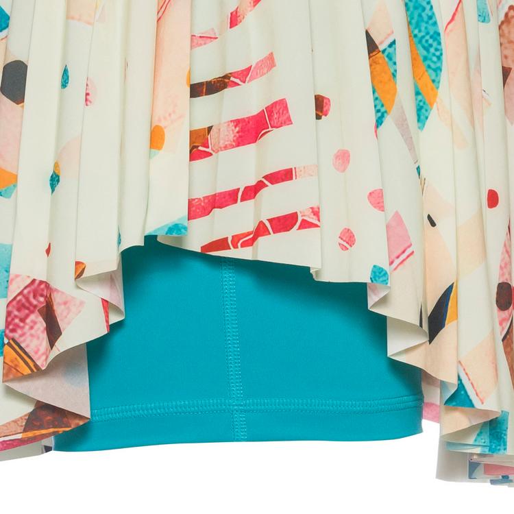 Nike Nike Slam NY Tennisrock Damen - coconut milk-teal nebula-white - 0 | SportScheck